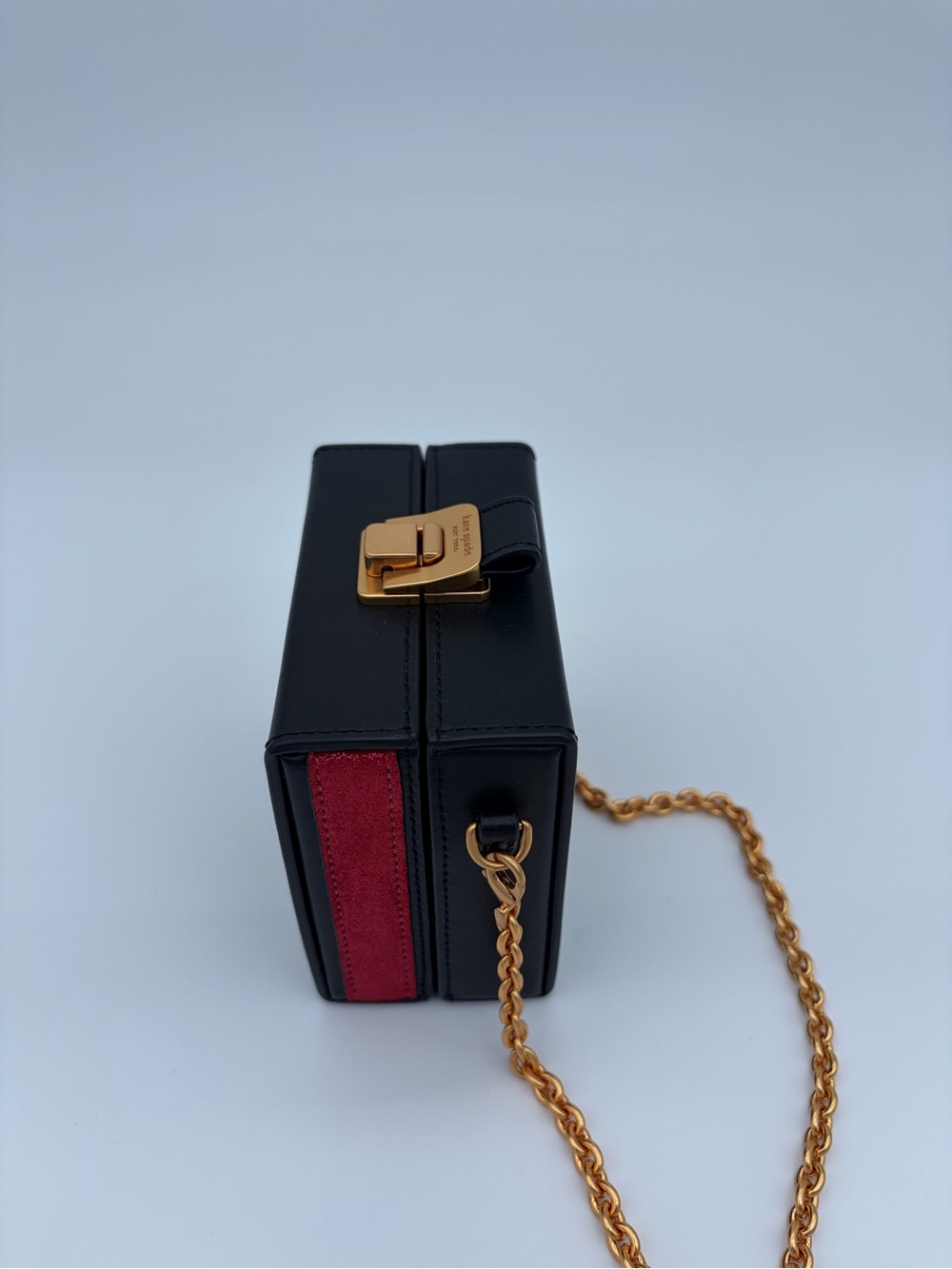 kate spade Black Mini 'Jazz Bar' Embellished Box Bag - Picture 9 of 9